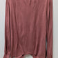 Lane Bryant Deep Blush Pink Ruched Sweater
