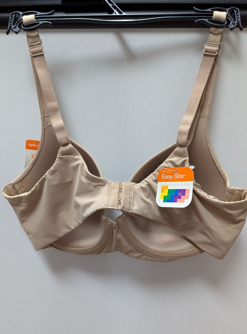 Warners Cloud 9 Beige Lightly Lined Underwire Bra