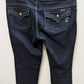Seven7 Dark Wash Embellished Straight Jeans