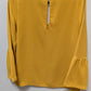 Dalia Mustard Yellow Bell-Sleeve Blouse