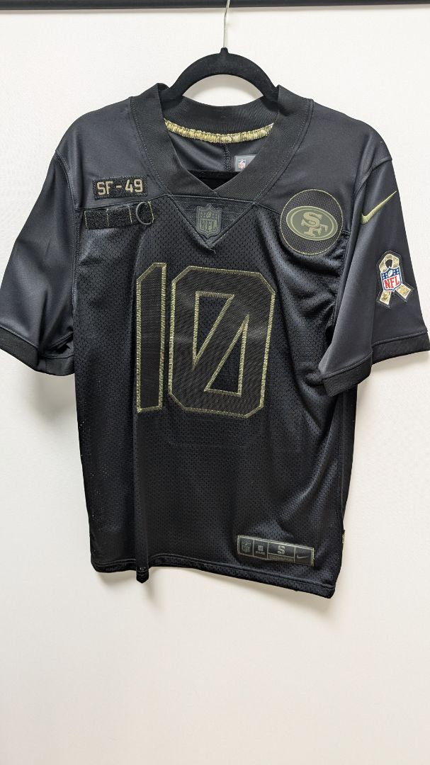 NFL Team Apparel Black San Francisco "Garoppolo" Jersey