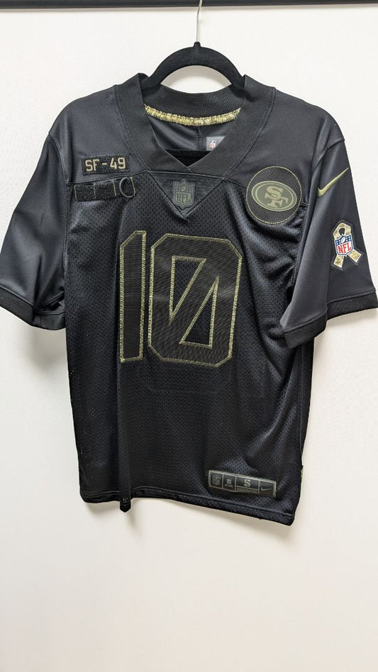 NFL Team Apparel Black San Francisco "Garoppolo" Jersey
