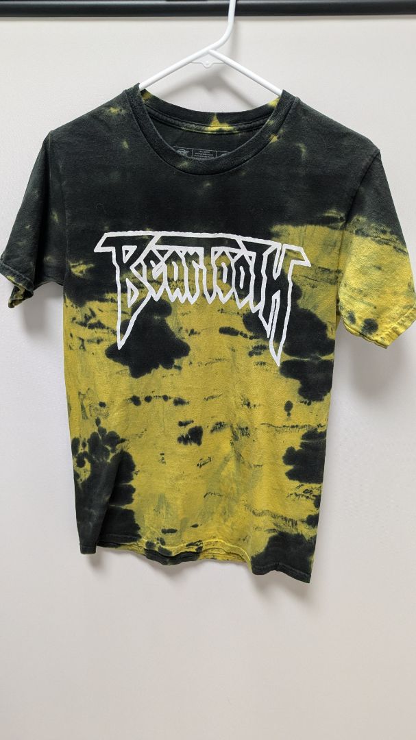 Redbull Records Green Tie-Dye Graphic Tee