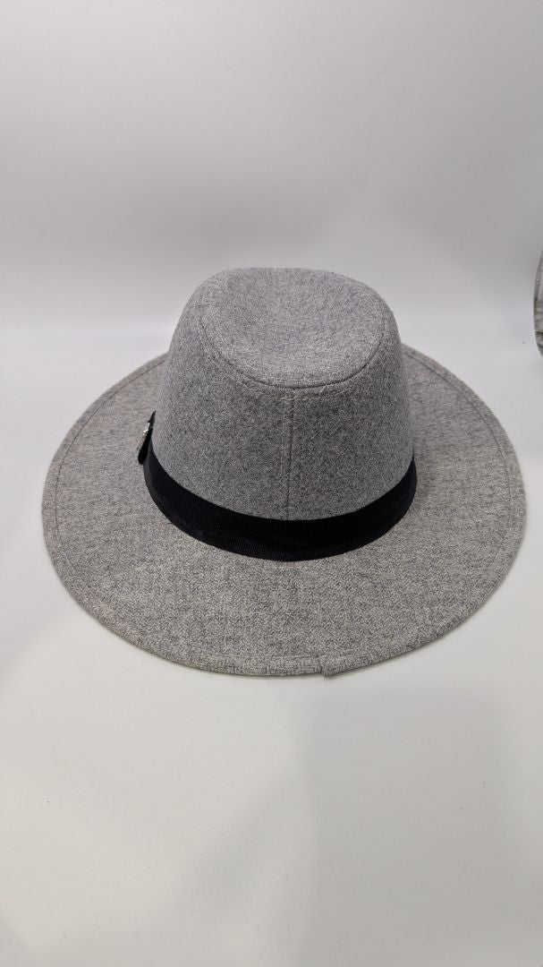 Vince Camuto Grey Woven Wool Hat