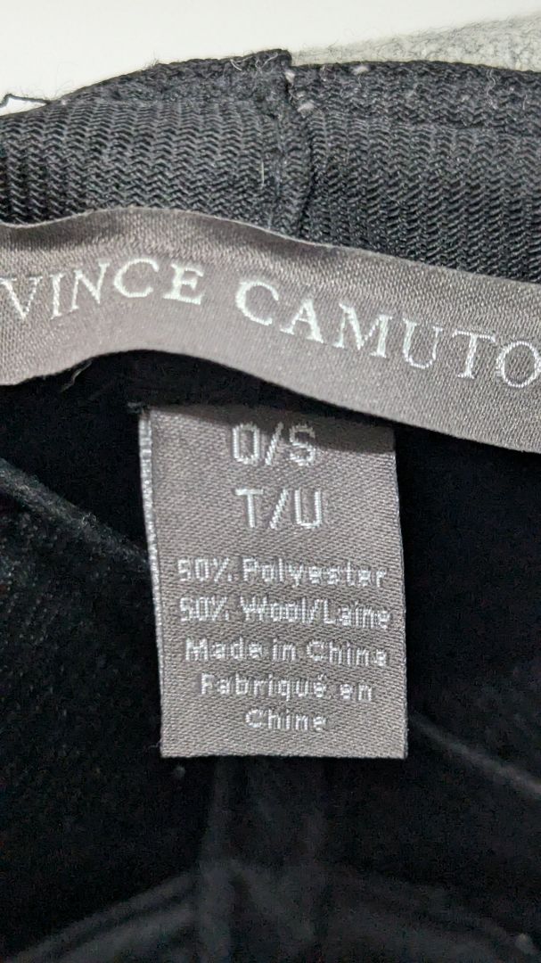 Vince Camuto Grey Woven Wool Hat