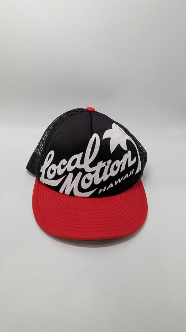 The Classics Black/Red "Local Motion Hawaii" Hat