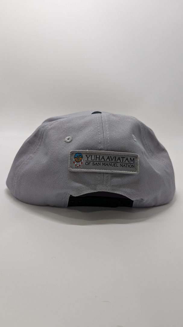 Raiders Grey/Black Logo Sports Baseball Cap