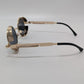 Gold-Tone Metal Retro Sunglasses