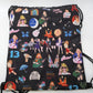 Taylor Swift Black Graphic Drawstring Backpack