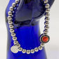 Zenith Silver Moonglow Beaded Bracelet