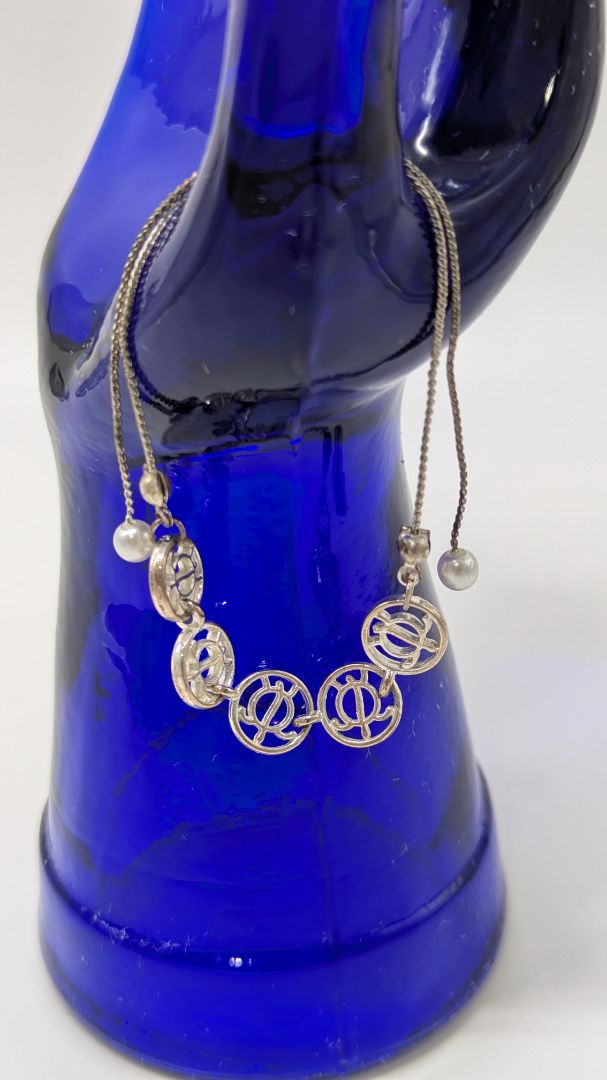 Silver Turtle Sliding Adjustable Bracelet