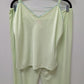 CRUZ Light Green Tank & Pants Sleepwear Set