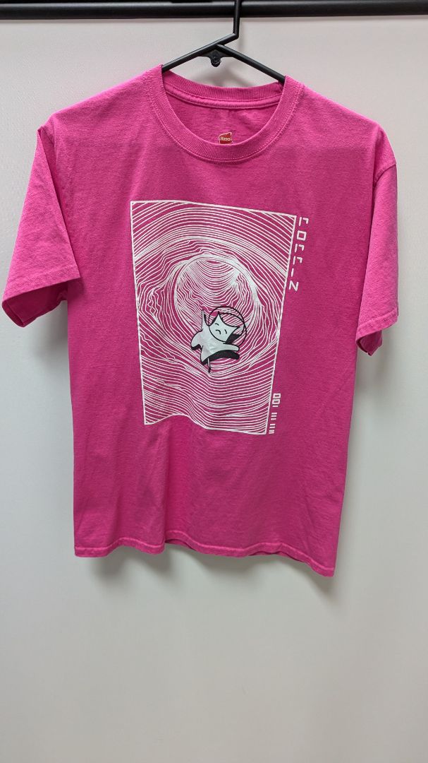 Hanes Hot Pink Short-Sleeve Graphic Tee