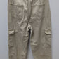 DAZY Light Khaki Wide-Leg Cargo Pants