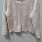 Jessica Simpson Cream Fuzzy Sweater