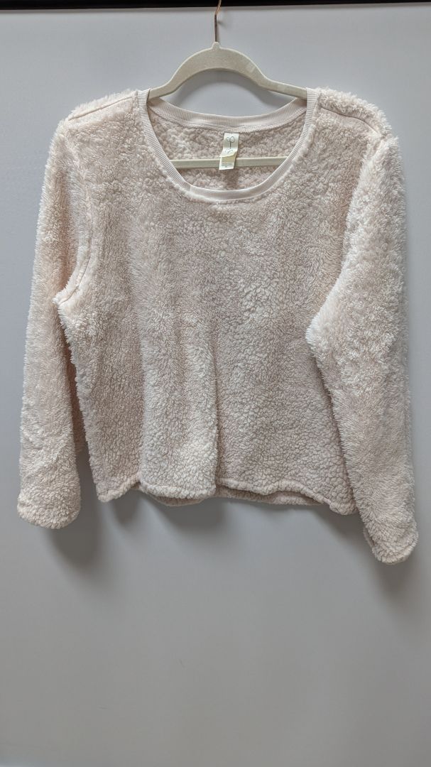 Jessica Simpson Cream Fuzzy Sweater