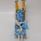 Handmade Flora Blue Floral Modern Primitive Doll