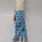 Handmade Flora Blue Floral Modern Primitive Doll
