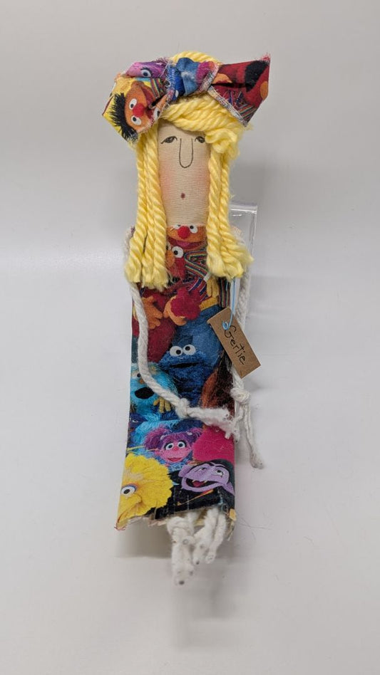 Handmade Gertie Cartoon Modern Primitive Doll