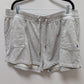 Champion Women's Grey Drawstring Waist Sweat Shorts
