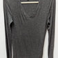 Zenana Outfitters Dark Grey Long-Sleeve Tee
