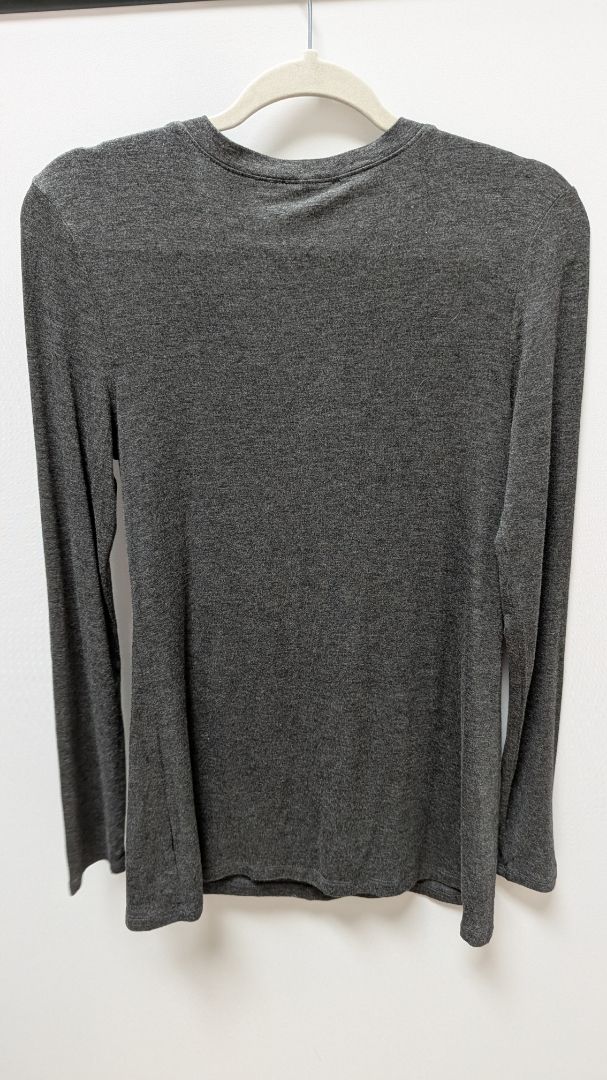 Zenana Outfitters Dark Grey Long-Sleeve Tee