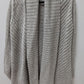 LOVESTITCH Light Grey Crochet Knit Cardigan