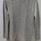 LOVESTITCH Light Grey Crochet Knit Cardigan