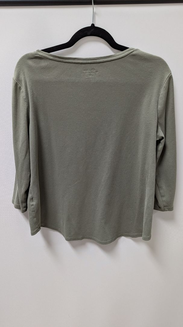 Chico's Dark Green "The Ultimate Tee"