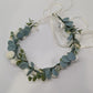 Ivory/Green Eucalyptus Flowers Headband Hair Accessory