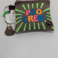 Handmade Grey/Green "Poo Crew" Poo Waste Bag Holder