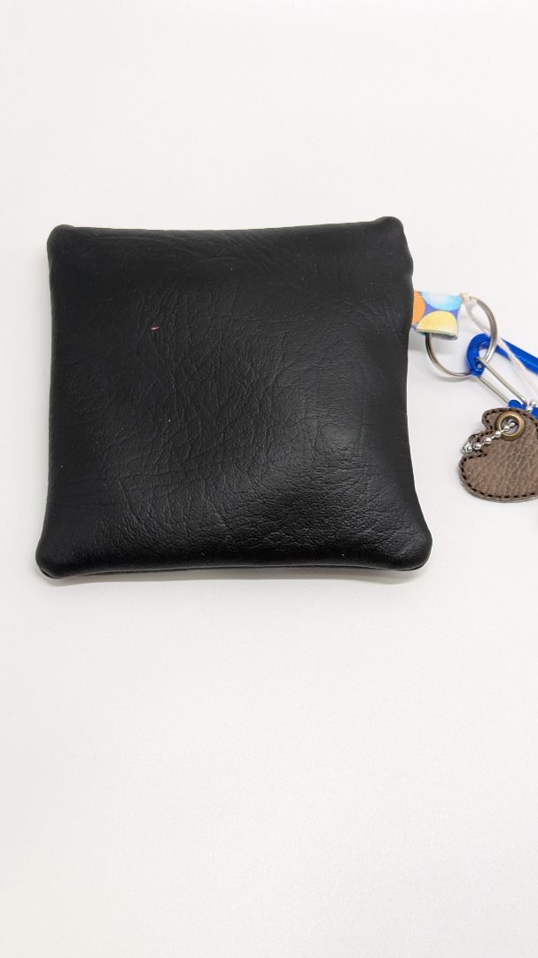 Handmade Black/Blue Balloon Dog Poo Waste Bag Holder