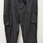 LEPUNUO Black Y2K Casual Cargo Pants