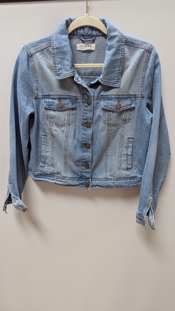 CI SONO Light Wash Denim Jacket