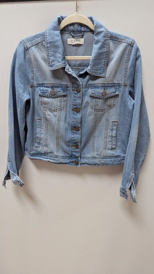 CI SONO Light Wash Denim Jacket