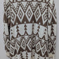Charlotte Russe Brown/White Aztec Cardigan