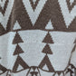 Charlotte Russe Brown/White Aztec Cardigan