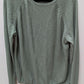 Free Assembly Dark Green Textured Knit Sweater
