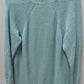 a.n.a Turquoise V-Neck Knit Tunic Sweater