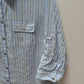 Croft & Barrow Blue/White Striped Button-Down Blouse