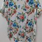 SWEET SALT White Floral Tunic Tee