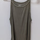 24/7 by Maurices Dark Green Halter Neck Swing Tank
