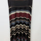 Honey & Lace Maroon Striped Flared Maxi Skirt
