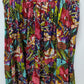 Peripherals Multicolor Sheer Floral Maxi Skirt
