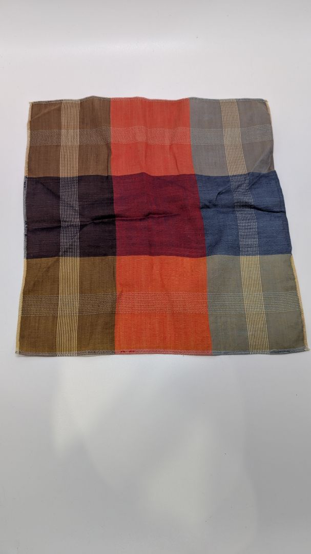 Multicolor Square Print Handkerchief