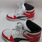 PUMA Men's Red/White/Black Rebound Layout Mid-Top Sneaker