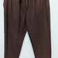 Betabrand Dark Brown Casual Capri Pants