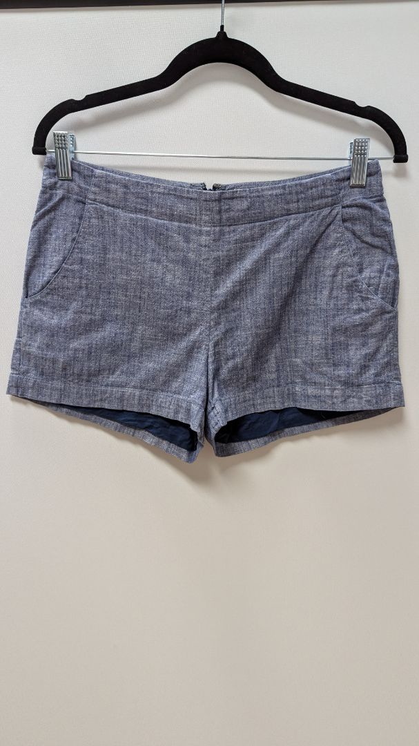 Original Penguin Dark Blue Cotton Casual Shorts