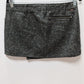 Guess Black Chevron Knit Zippered Mini Skirt