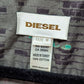 DIESEL Dark Grey/Turquoise Printed Button-Down Blouse